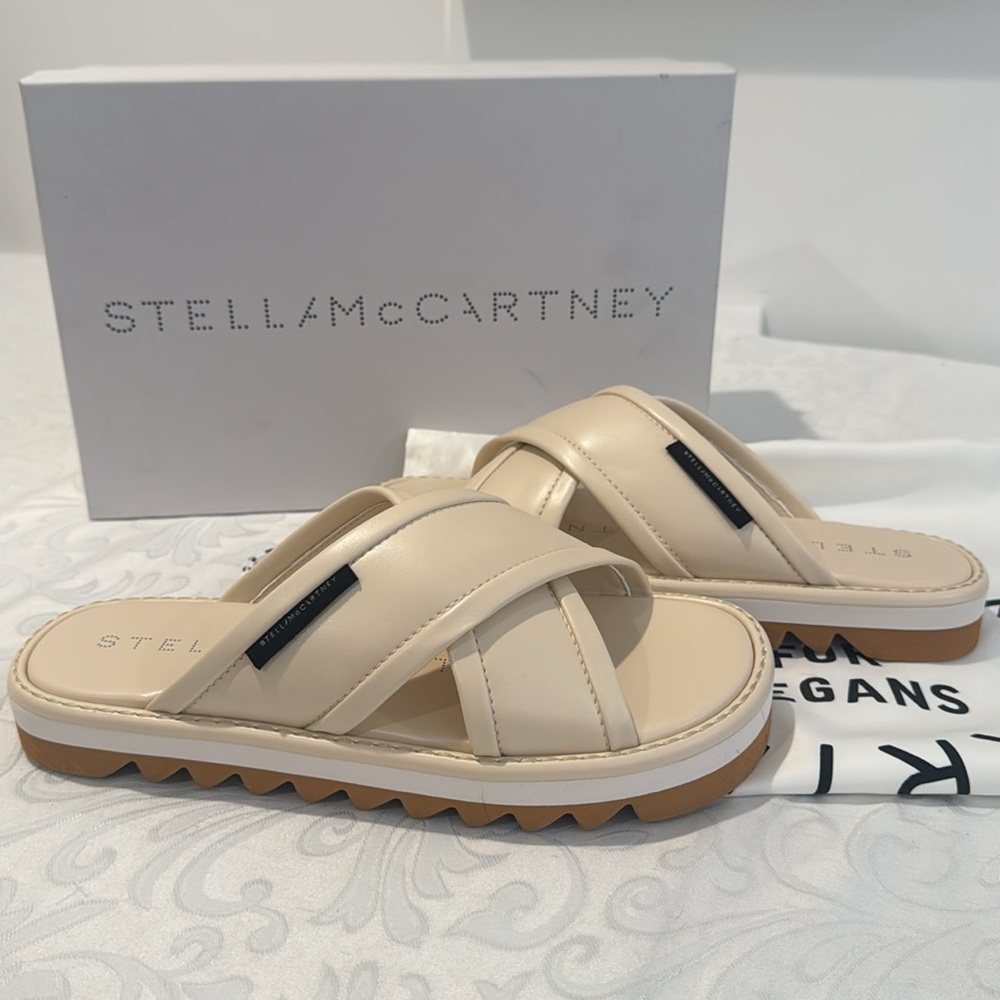 🎉HP🎉Stella McCartney Sneakelyse Twist Sandal. Ladies 39 - Picture 8 of 16